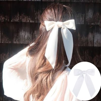 【CW】 Fashion Hair Grips Bow Clip Hairpin Ladies Accessories 2022