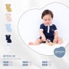 Bộ quần áo polo cộc tay trơn ponie bu baby - bubaby bình dương - ảnh sản phẩm 1