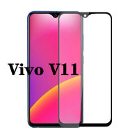 F ฟิล์มกระจกเต็มจอ VIVO V11 ฟิล์มกระจกนิรภัยเต็มจอฟิล์มวีโว่ ฟิล์มกระจกกันกระแทก พร้อมส่งทันที