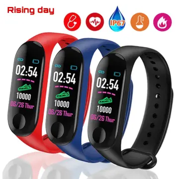 Smart watch blood pressure heart rate monitor bracelet wristband for ios android hot sale