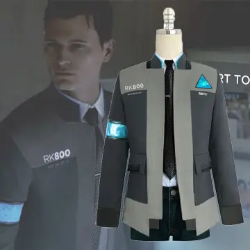 Detroit: Become Human Connor Coat Jacket Cosplay Costume (PK800 #687899150)