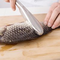 Stainless Steel Scraper Scales Fish Scale Planers Go Fish Scales Brush Kitchen Peeler Tools