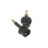 2 Pcs Toslink Female To 3.5mm Male Mini Plug Digital Optical Adapter Converter Dropship