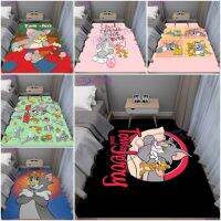 【PPQ Home Life Museum】 3D Cartoon Jerry And Tom Carpet Room Home Fashion Floor Mat Area Rug Furry Mat Carpet Bedroom Decor Living Room Rug