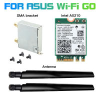 สำหรับ WiFi Go AX210 WiFi การ์ดเครือข่าย6E 5374Mbps Bluetooth 5.3อะแดปเตอร์ไร้สาย Wifi Go โมดูลสำหรับ B550 X570