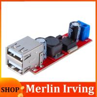 Merlin Irving Shop Dual USB DC DC 6V-40V To 5V 3A  Step-down Double USB Power Charger Converter Module For Vehicle LM2596 Buck