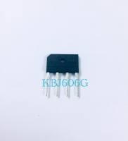 3ชิ้น KBJ606G 6A 600V BRIDGE DIODE RECTIFIER 4ขา บริดจ์ ไดโอด อะไหล่อิเล็กทรอนิกส์  วงจรเรียงกระแส