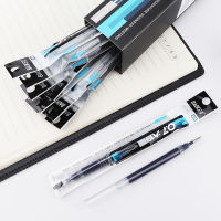 Roller Ball Pen Blue Water Refill ชนิดบรรจุกล่องเติมสีน้ำเงินสีดำปากกาเป็นกลางเติมขายส่ง0.7ความจุขนาดใหญ่ปากกาลายเซ็นเติม