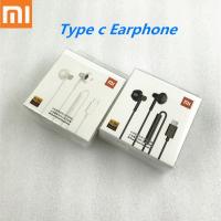 หูฟัง Xiaomi คู่เฮดโฟนแบบเสียบหูครึ่งยูนิต,หูฟัง USB Type-C สำหรับ MI 12 12X 10 11 Pro 10T 10S 6 8 9 SE 9T Huawei Samsung