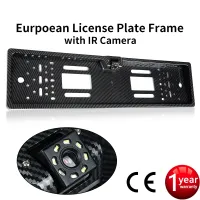 Car Rear View Camera EU European License Plate Frame Waterproof Night Vision Reverse Backup Camera 8 LED Or Infrared light