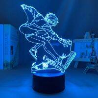 ❂☸ Led Light Lamp Anime SK∞ Langa Hasegawa NightLight Illusion Lamp for Bedroom Decor Atmosphere Bedside Night Lamps Kids Gift