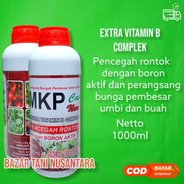 MKP Cair 1 Liter Plus Boron Aktif + Vit B Complex Nutrisi Pembesar Buah ...