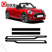 รถจัดแต่งทรงผมประตูด้านข้างกระโปรงสติกเกอร์ Body Stripes Hood Decal สำหรับ Mini Cooper R50 R52 R53 Hatch R56 R57 F56 F57อุปกรณ์เสริม