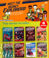 (In Stock) พร้อมส่ง ชุดหนังสือภาษาอังกฤษ The Secret Explorers ,PaperBack, 8 Books by SJ King