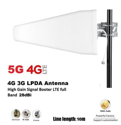4G Antenna LPDA 2G 3G 4G 5G Signal Booster 28dbi Communication Antenna