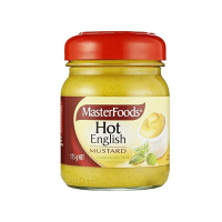 MasterFoods Hot English Mustard 175g มัสตาร์ด มาสเตอร์ฟู้ดส์ มัสตาร์ดอังกฤษรสเผ็ด