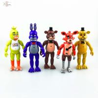 HJDJ FNAF ฝันร้าย ของขวัญของเล่น บอนนี่ อะนิเมะอุปกรณ์ต่อพ่วง เฟรดดี้แบร์ กระต่าย ชิกา หุ่นจำลอง แอ็คชั่นฟิกเกอร์ โมเดลสะสม Five Nights at Freddyand#39;s