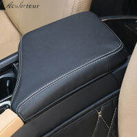 Car Armrest Lid Mat PU Leather Cover Center Console Box Case for Volvo S90 V90 XC90 Hand Supports Cushion Car styling