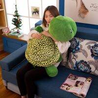 【ของเล่นตุ๊กตา】 20cm Stuffed Plush Animals Super Green Big Eyes Stuffed Tortoise Turtle Animal Plush Baby Toy Gift Pug Dogs Home Decorative 【hot】