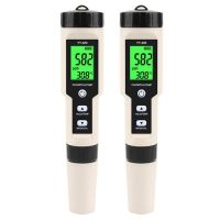 2X New YY-400 Hydrogen Ion Concentration Water Quality Test Pen PH/ORP/H2 and TEM 4 in 1 Digital Drinking Water Meter