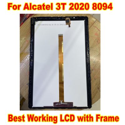 สำหรับ Alcatel 3T 2020 8094 8094X 8094M จอแสดงผล LCD Touch Screen Digitizer Assembly Glass Sensor