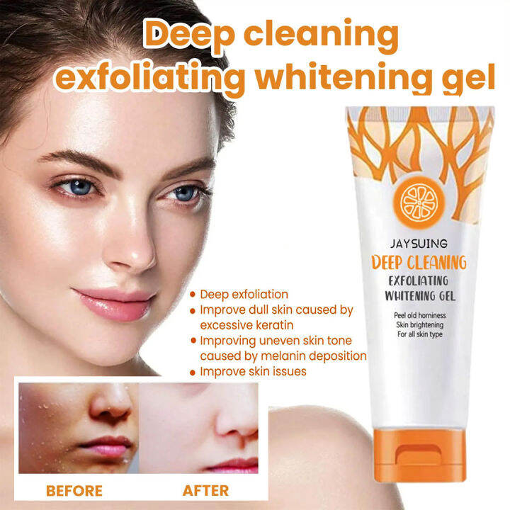 Deep Cleaning Jaysuing 50g Exfoloating Whitening Gel Acne Dark Skin ...