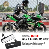 ✖ new pattern Kawasaki ninja 400 Z400 FOR Motorcycle accessories Anti-scald exhaust pipe cover 2018 2019 2020 2021 2022 2023