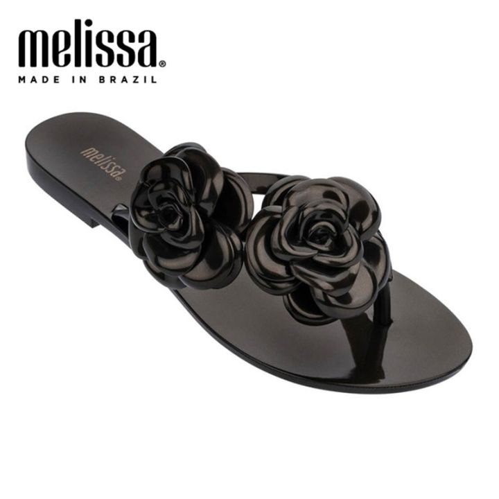 Melissa Original Harmonic Garden 2021 Women Flat Sandals Melissa Shoes For  Women Jelly Sandals Female Jelly Shoes Beach Slipper 