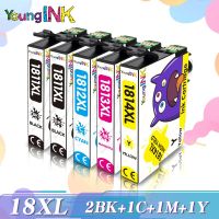 1 set 18XL Ink Cartridge Replacement for Epson 18 XL T1811 T 1811 for Epson XP30 XP102 202 305 405 205 302 402 415 Printer Ink Cartridges