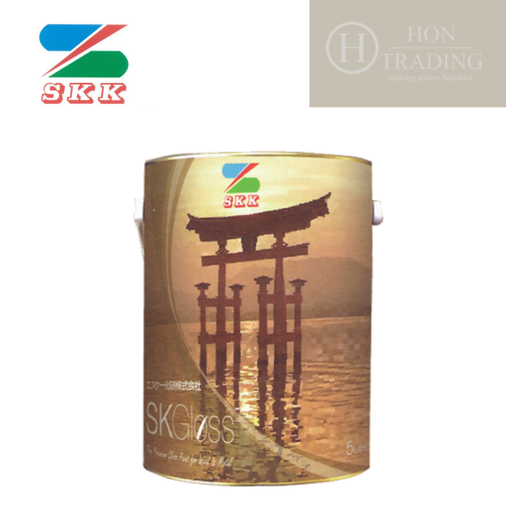 [READY STOCK] 1L SK /SK GLOSS/ PREMIUM GLOSS PAINT/ WOOD & METAL PAINT
