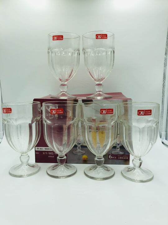 Ice Cream Cup Glass 6pcs (F176) Lazada PH