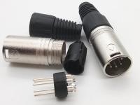 free shipping 3 pairs Neutrik Similar NC5MXX NC5FXX Neutrik Male Female 5Pin XLR Connector with 3 PCS NC5MXX 3 PCS NC5FXX