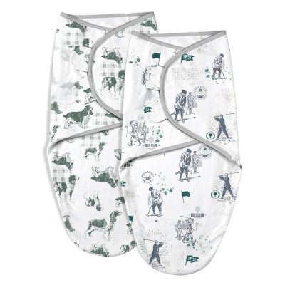 2Pcs Baby Swaddle Blanket Swaddle Wrap for Infant Adjustable Newborn Swaddle Organic Cotton Baby Swaddle for Boys &amp; Girls