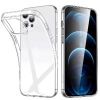 Ultra Thin Silicone Case For iPhone 13 12 11 Pro Max Clear Soft Transparent Silicon Case For iPhone 14 Pro X XS MAX XR Fundas