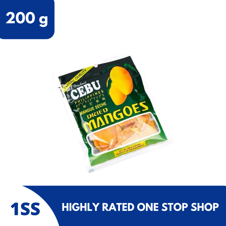 Profood Cebu Sliced Dried Mangoes 200g Lazada Ph