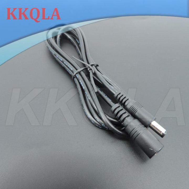 qkkqla-10x-1-1-5-5m-white-black-dc-power-supply-male-to-female-connector-cable-extension-cord-adapter-plug-20-22awg-5-5x2-1mm-for-strip