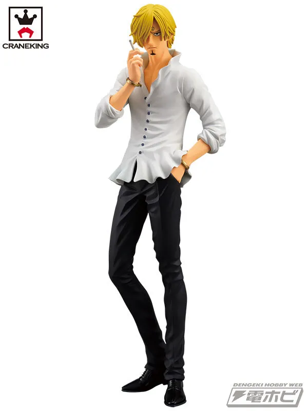 Sanji ของแท้ JP แมวทอง - Glitter & Brave Banpresto [โมเดลวันพีช]