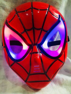 หน้ากากสไปเดอร์แมน Spider Man Mask มีไฟที่ตา