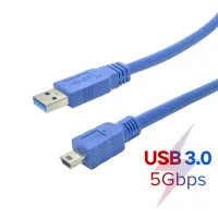 USB 3.0ตัวผู้ไปยังมินิ10ขาต่อขสายเคเบิลสำหรับแท็บเล็ตกล้องถ่ายวิดีโอฮับ HDD ตัวเชื่อม0.3M 0.6ม. 1ม. 1.5ม. 3M 5ม.