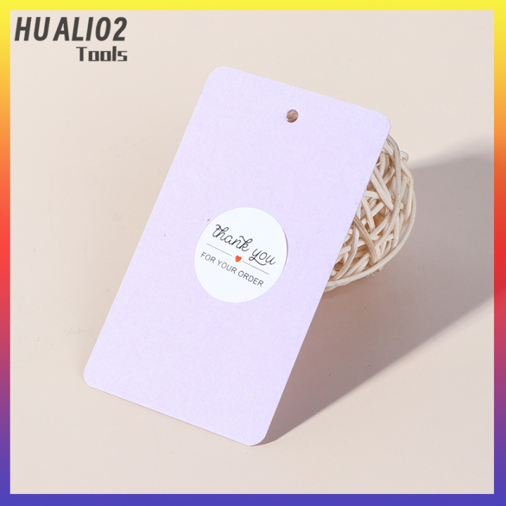 huali02-ขอบคุณสำหรับการสั่งซื้อ-ฉลากลายตราประทับสติกเกอร์500ชิ้น