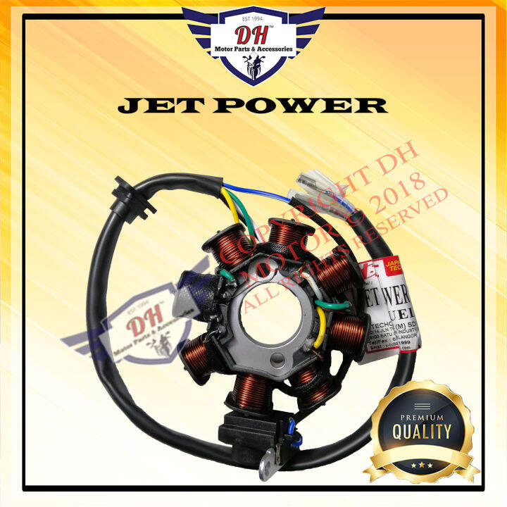 JET POWER FUEL COIL / STARTER COIL SYM Lazada