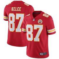 New arrival embroidered jerseys NEW Kansas City Chiefs NFL Football Jersey No.87 Kelce Tshirt Top Legend Jersey Loose Sport Tee Unisex High Quality