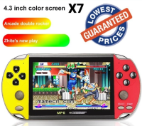 X7 Handheld Game Player 4.3 Inch LCD Display 8GB