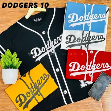 Majestic - Baju Baseball Dodgers Salur