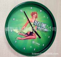 [COD] Manufacturers directly approve 10-inch living room wall clock plastic silent quartz digital can come to sample