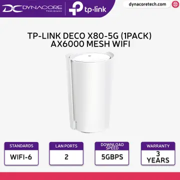 Deco X80-5G  5G Whole Home Wi-Fi 6 Gateway (Availability based on