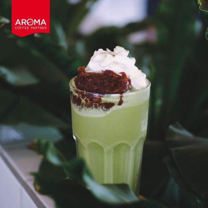 aroma-ชาเขียว-ใบชาเขียว-ผงผสมชาเขียว-ผงสำหรับผสมชาเขียว-ชาเขียว-ชาเขียวอโรม่า-ซองบรรจุ-250-กรัม