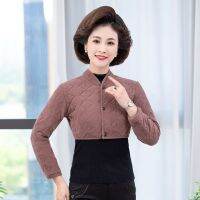 [COD] Middle-aged and elderly German velvet silk shoulder long-sleeved warm plus vest neck protector