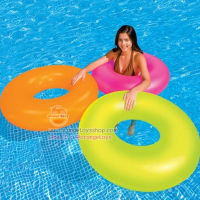 (ขนาด 36 นิ้ว) ห่วงยาง สีสะท้อนแสง INTEX 59262 Neon Swim Ring 91 cm *** สีชมพู สีเขียว สีเลม่อน *** นีออน รหัสสินค้า 59262