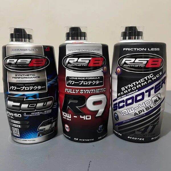 RS8 ENGINE OIL (R9/SCOOTER) MOTORCYCLE Lazada PH